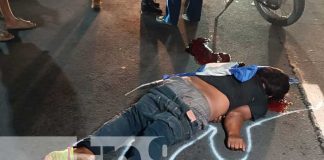 Peatón fallece tras ser arrollado por dos vehículos en Managua