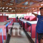Inauguración del módulo de comercialización de mariscos y tubérculos en Bilwi
