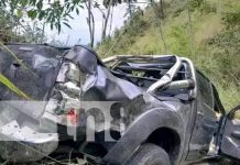 Accidente mortal en Jinotega; identidad de las víctimas aún desconocida
