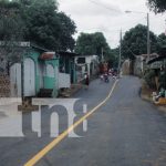 El barrio Francisco Salazar en Managua recibe nuevas calles después de 30 años de espera