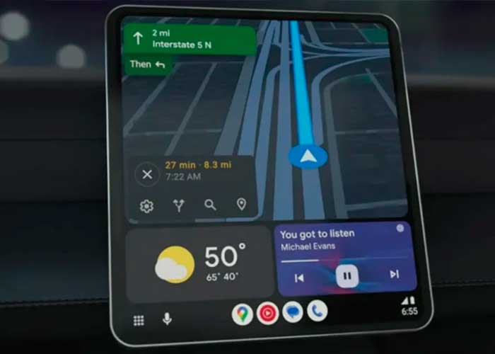 Foto: ¡Google Maps se renueva en Android Auto! Más moderno y accesible/Cortesía
