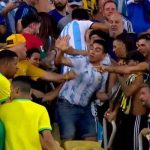 Foto: Gran pelea en medio del Estadio Maracaná