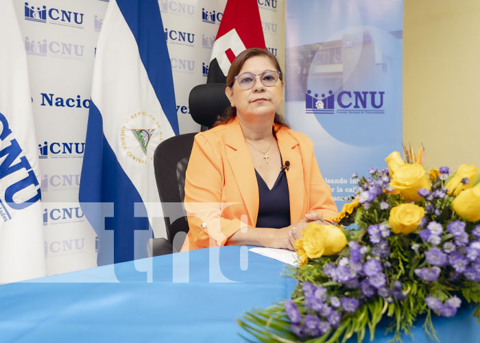 Foto: Ramona Rodríguez, directora del CNU en Nicaragua / TN8