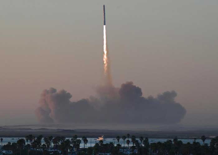 Cohete Starship de SpaceX avanza en su segundo vuelo de prueba