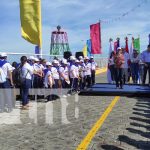 Foto: Inauguración de "escuela flotante" en Managua / TN8