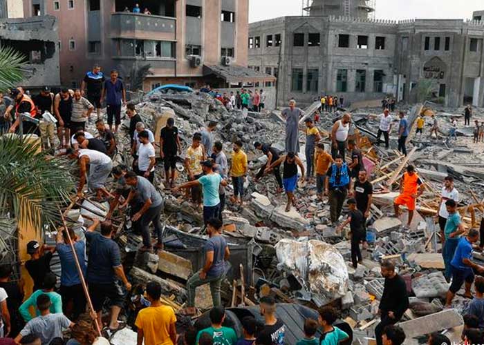 Aumentan a 15.000 los muertos por ataques de Israel en Gaza