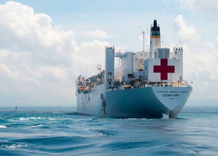 Italia envía un buque hospital para ayudar a los palestinos
