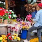 Foto: Comercio de flores en Jinotepe / TN8