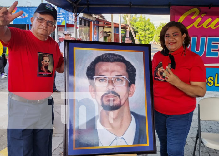 Foto: Monumento en honor a Carlos Fonseca en Ciudad Sandino / TN8