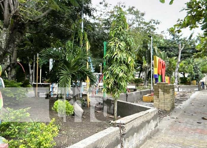 Foto: Mejora de parques en Jalapa / TN8