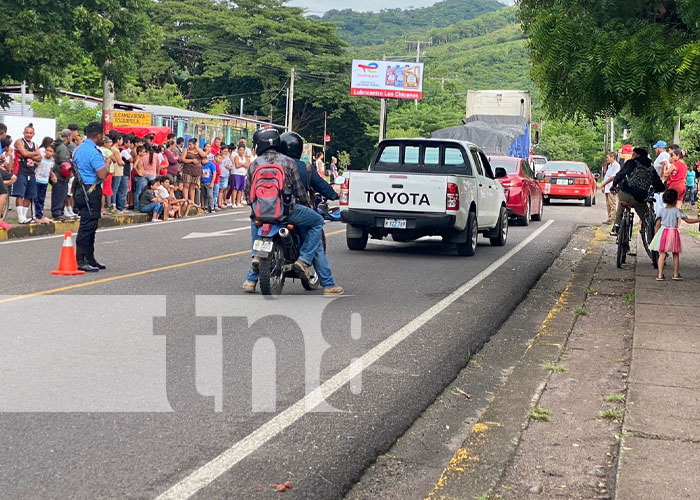Foto: Muerte de un motociclista en San Isidro, Matagalpa / TN8