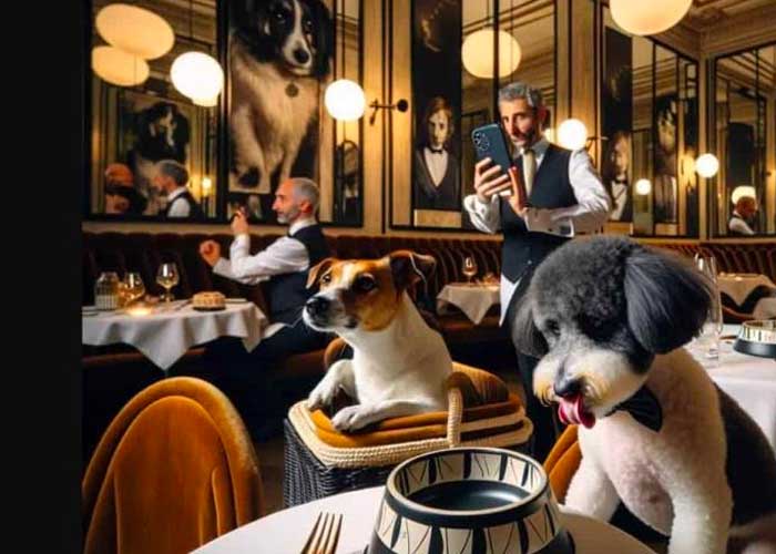 Crean restaurante llamado “Fiuto” exclusivamente para perros