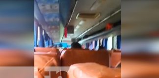 Foto: TikTok viral en Nicaragua expone vida de pasajeros / TN8