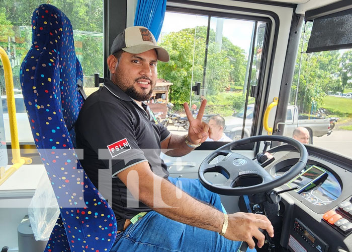 Foto: 250 nuevos buses recorren la ciudad de León / TN8