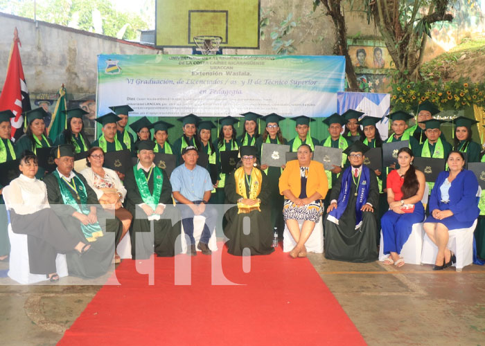 Foto: Graduación de URACCAN con profesionales de Waslala y Siuna / TN8