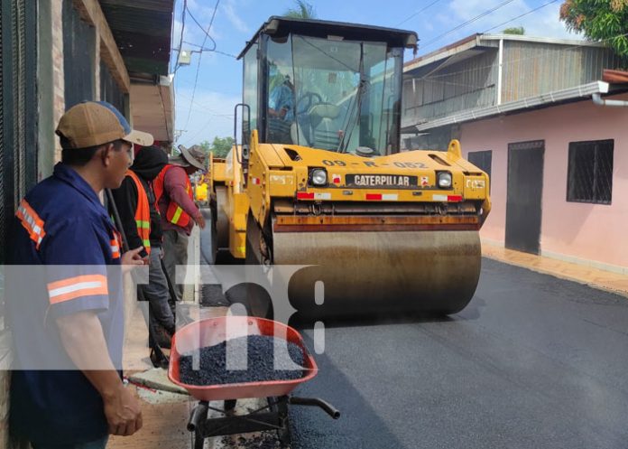 Foto: Avanza proyecto de nuevas calles en Villa Reconciliación, Managua / TN8