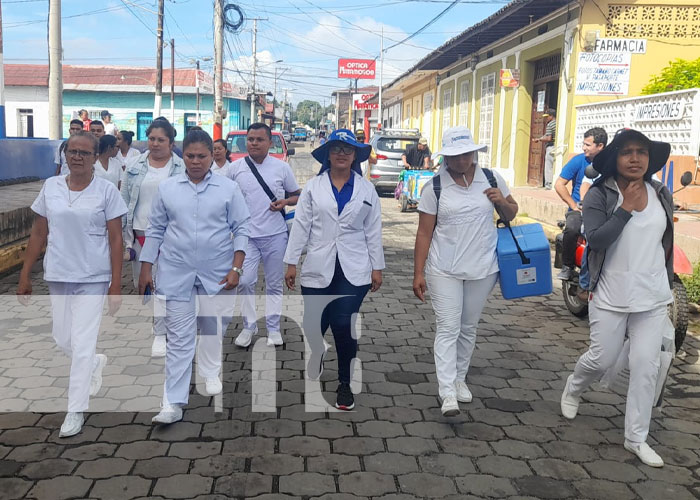 Foto: Vacunación en Nicaragua contra el VPH / TN8