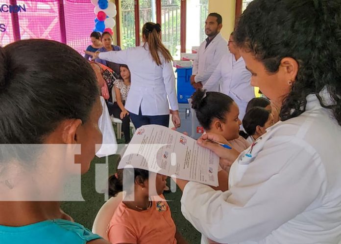 Foto: Vacunación en Nicaragua contra el VPH / TN8