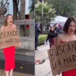 Busca esposo en las calles de la Ciudad de México