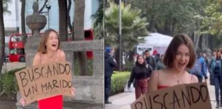 Busca esposo en las calles de la Ciudad de México