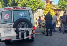 Maestra y contador lesionados tras colisión de motocicletas en Managua