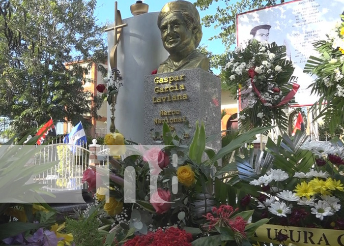 Conmemoran en Rivas los 45 años del tránsito a la inmortalidad de Gaspar García