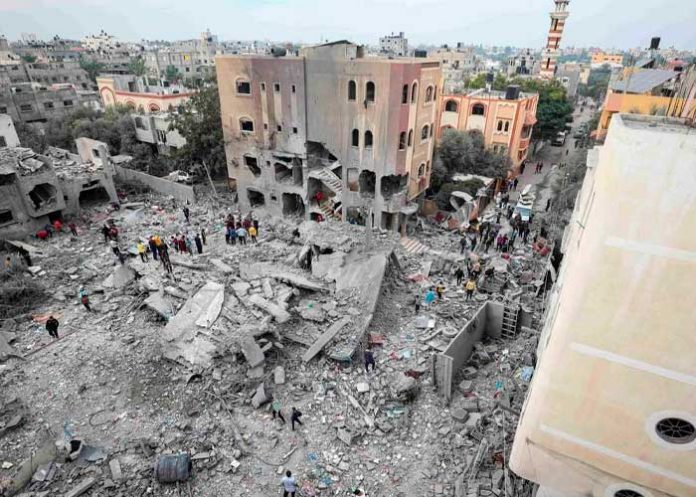 Foto: Gaza sufre destrucción /cortesía