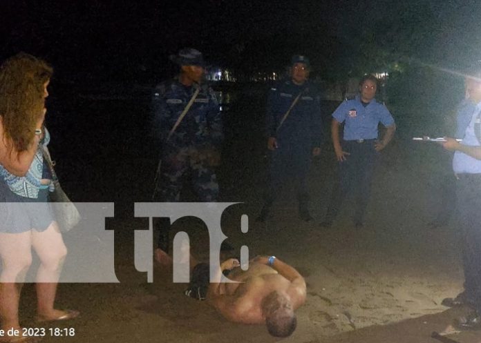 Foto: Vacaciones se convierten en pesadilla, hombre de 60 años se ahoga en Pochomil/TN8