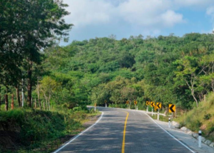 Foto: Ya está culminado el primer tramo de carretera de 24 km entre Estelí y León /Cortesìa 