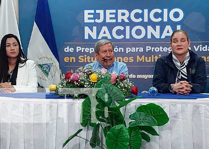 Foto: Sinapred invita al IV ejercicio de preparación para protección de la vida ante multiamenazas / TN8