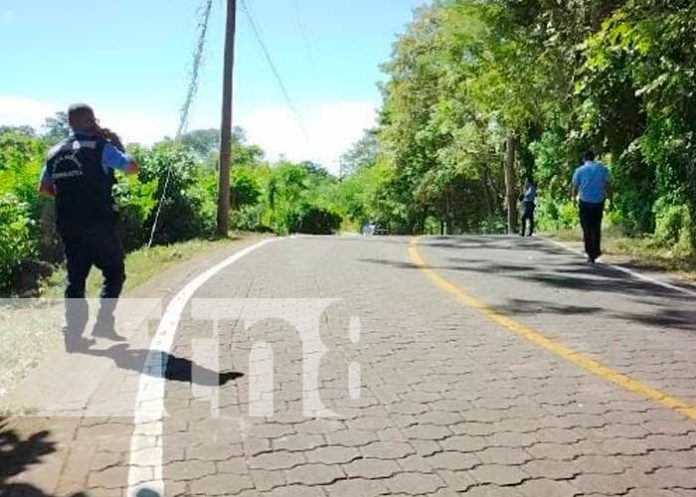 Foto: Policía tras la pista de robo de moto en la Isla de Ometepe / TN8