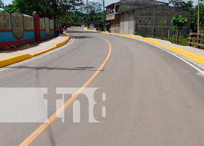 Foto: Inauguran 22 kilómetros de carretera asfaltada en Paiwás / TN8