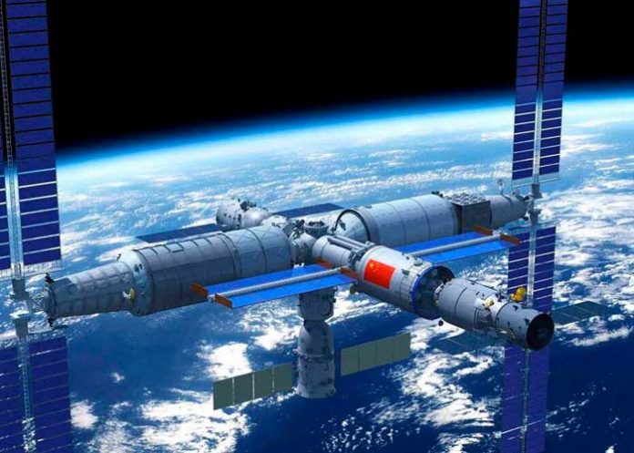 China se prepara para lanzar la nave de carga Tianzhou-7 a la estación espacial