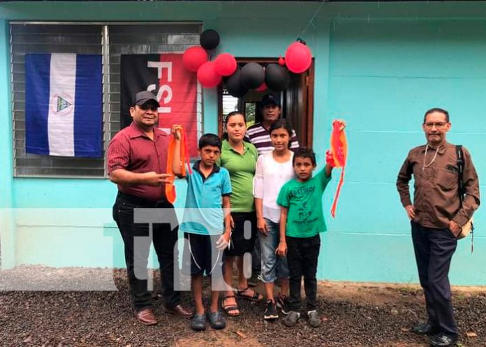 Foto: En Muy Muy, Matagalpa, Continúa la Entrega de Casas a Familias / TN8