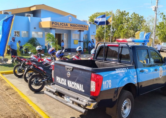 Foto: Inversiones en Delegaciones Policiales: Seguridad a las familias de Nicaragua / Cortesía