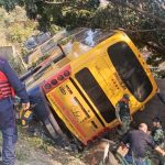 Foto: Volcamiento de Autobús en la ARC: Nueve Heridos y Congestión Vehicular / Cortesía