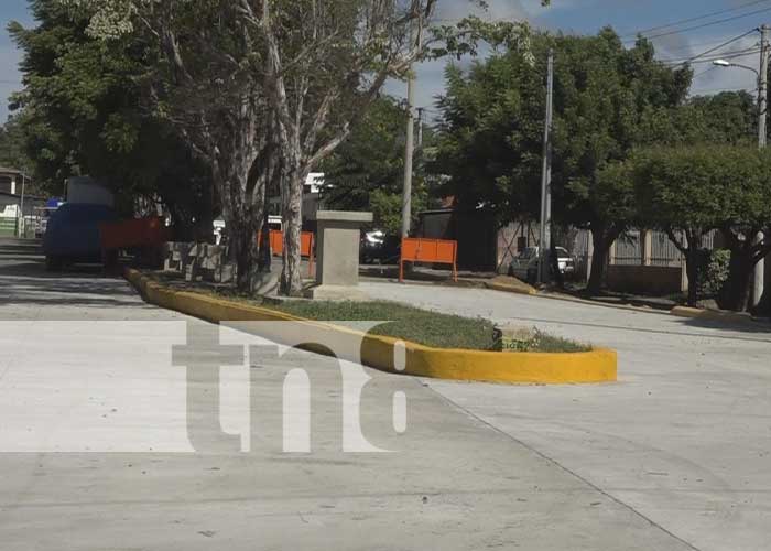 Nueva calle de concreto hidráulico fomenta el desarrollo en Rivas