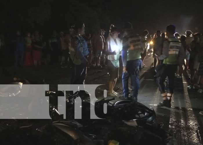 Cuatro víctimas mortales en accidentes de tránsito en Rivas