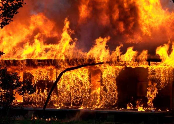 Foto: Fatídico incendio en Uruguay /cortesía