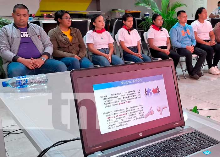 Foto: "Buen Trato como Alternativa a la Violencia" Ministerio de Gobernación/TN8