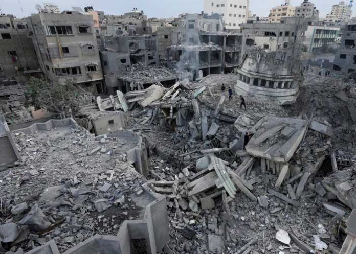 Foto: Bombas de más de 900 kilos contra Gaza /cortesía