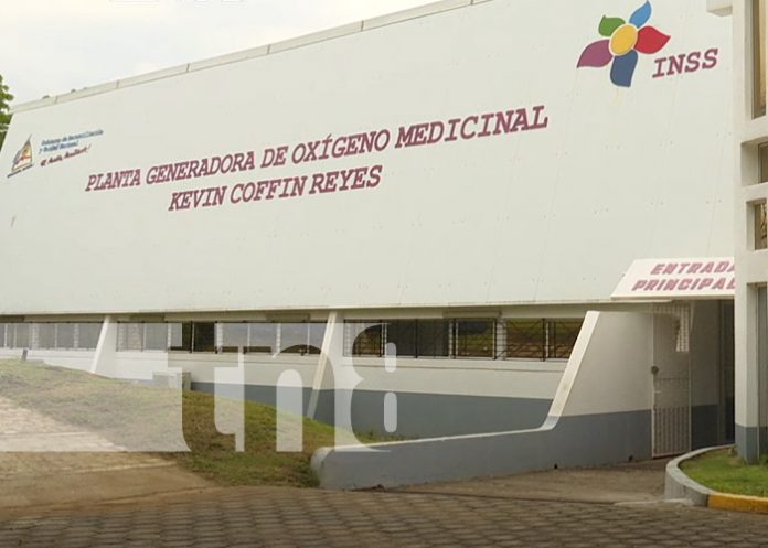 La planta de oxigeno medicinal más grande de Nicaragua se encuentra en Ciudad Sandino