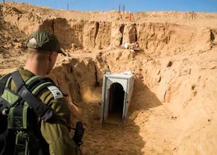 Foto: ¡Israel bombea agua de mar en túneles Palestinos! /Cortesía