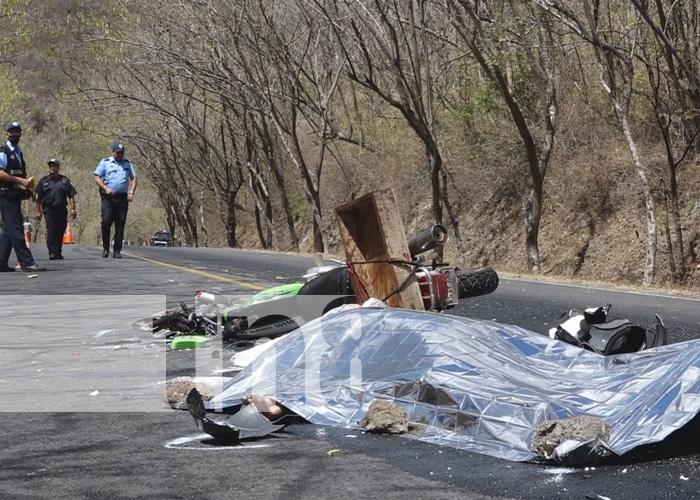 Alarmante aumento de accidentes de tránsito en Madriz preocupa a las autoridades