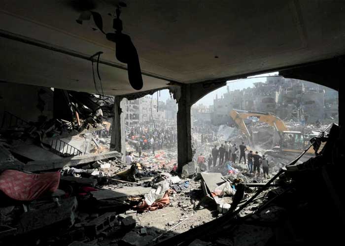 Foto: Gaza bajo ataque /cortesía 