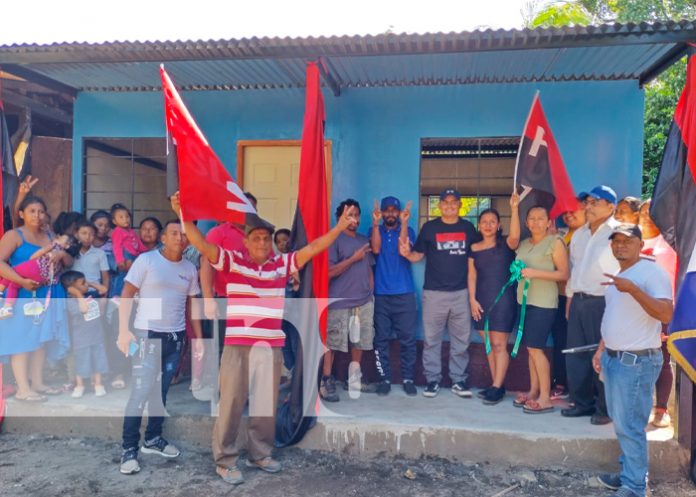 Foto: Gobierno Sandinista entrega más casas dignas en la Isla de Ometepe / TN8