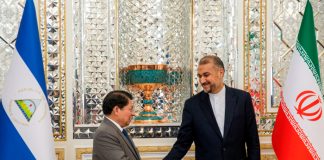 Cancilleres de Irán y Nicaragua continúan fortaleciendo relaciones bilaterales