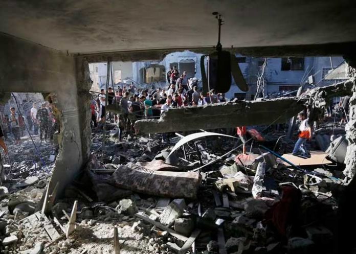 Foto: Ola mortal en Gaza /cortesía