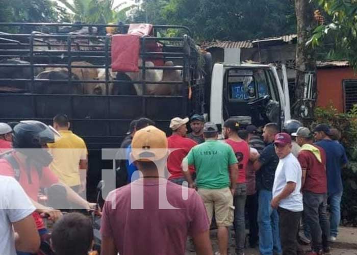 Camión colisiona con vivienda tras perder los frenos en El Cuá, Jinotega