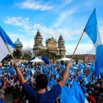 Foto: Multitudinaria marcha en Guatemala /cortesía